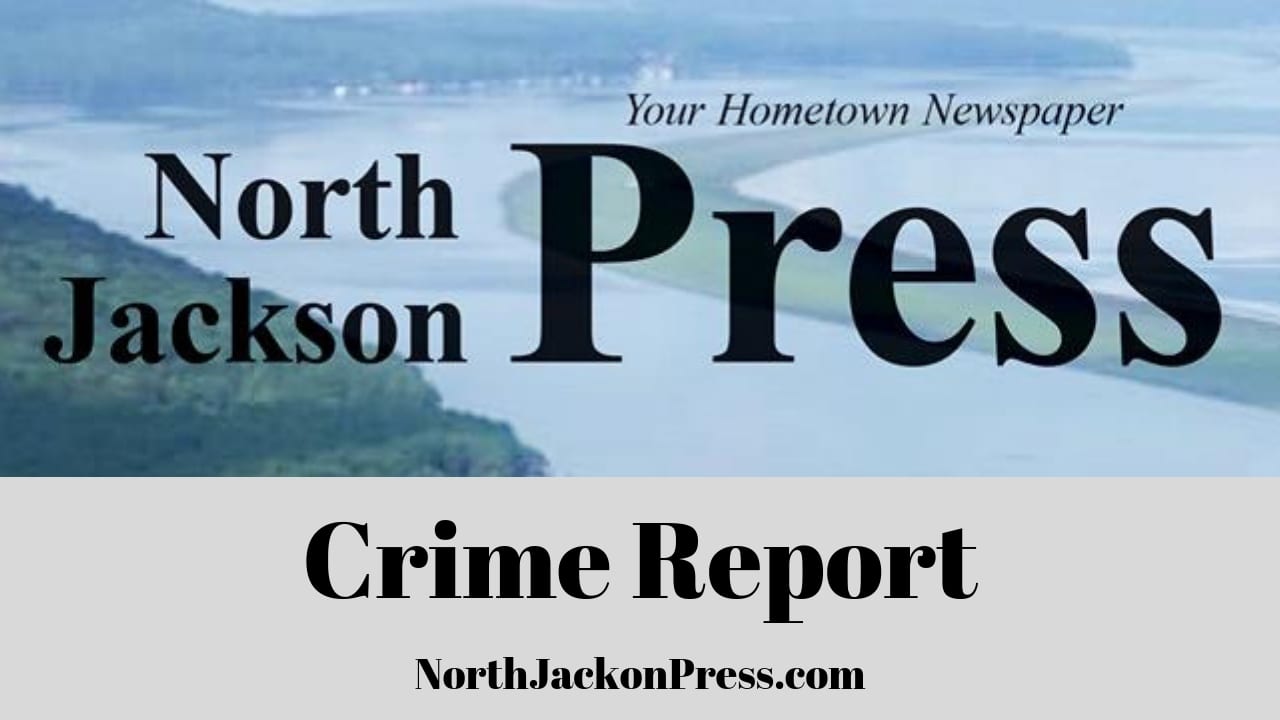 Jackson County Sheriff’s Report April 5, 2019