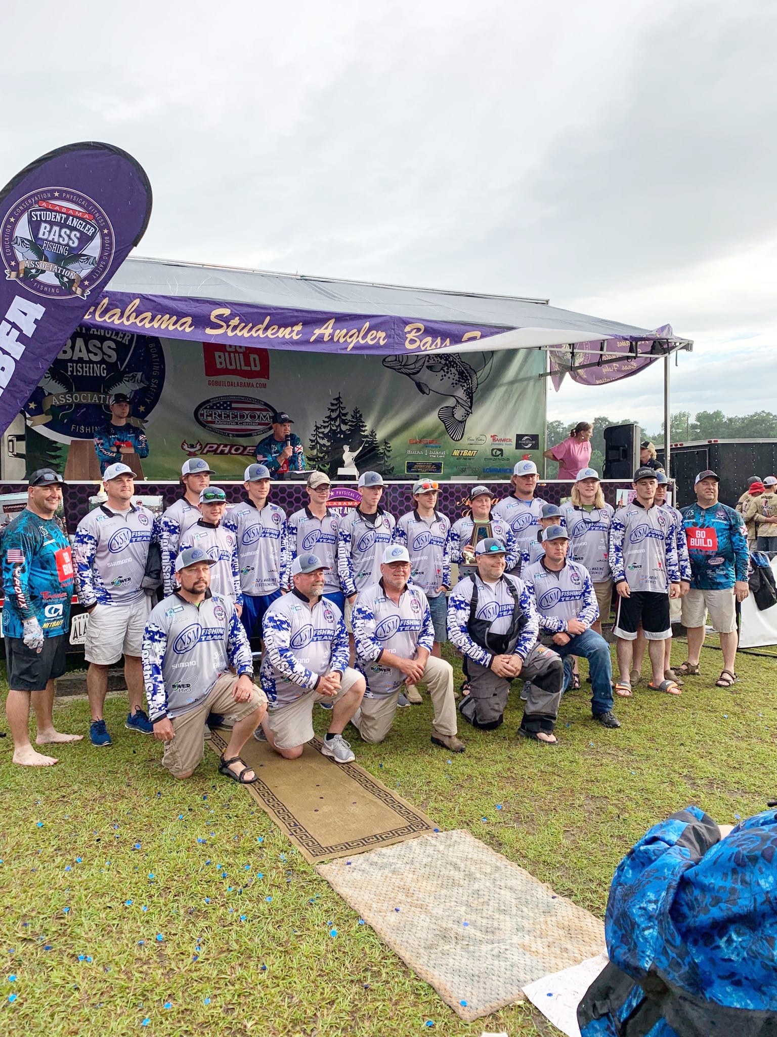 NSM Fishing Team 3rd In State