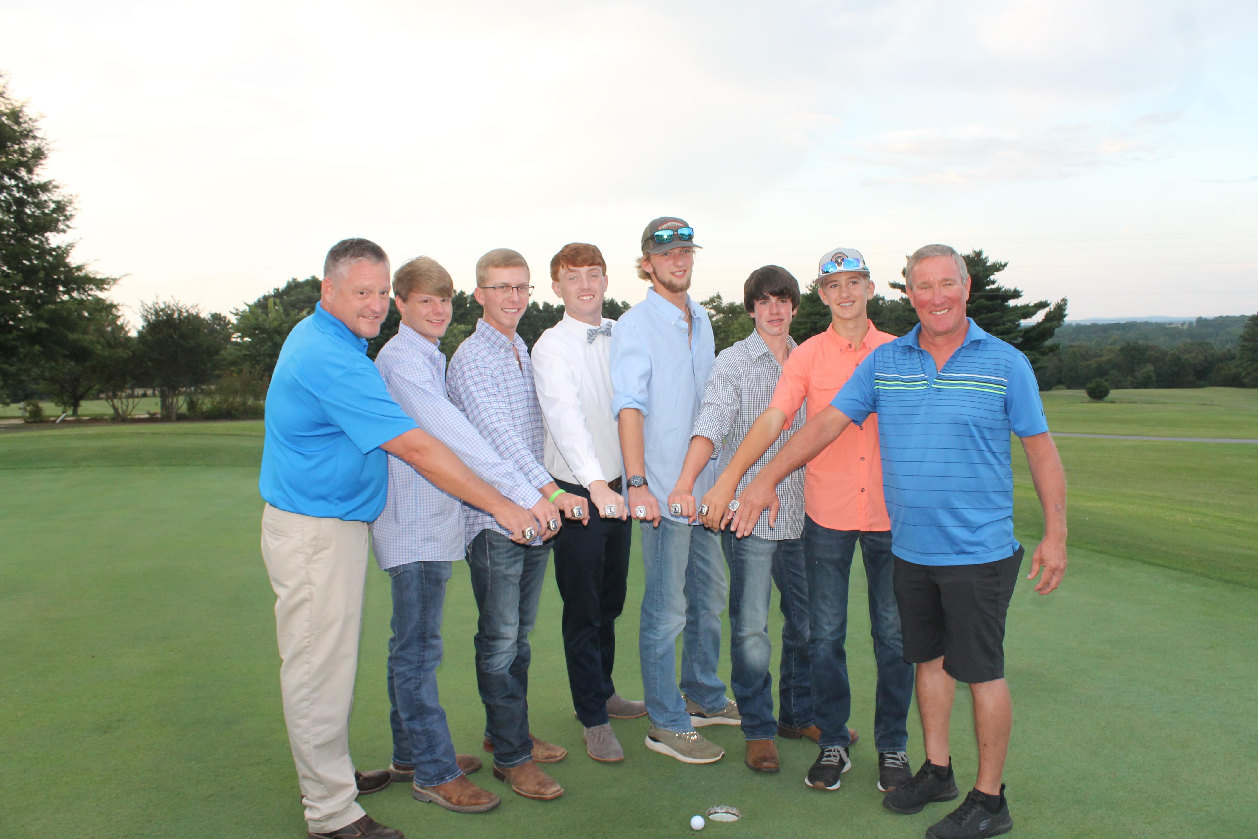 NSM Golf Team State Championship Rings