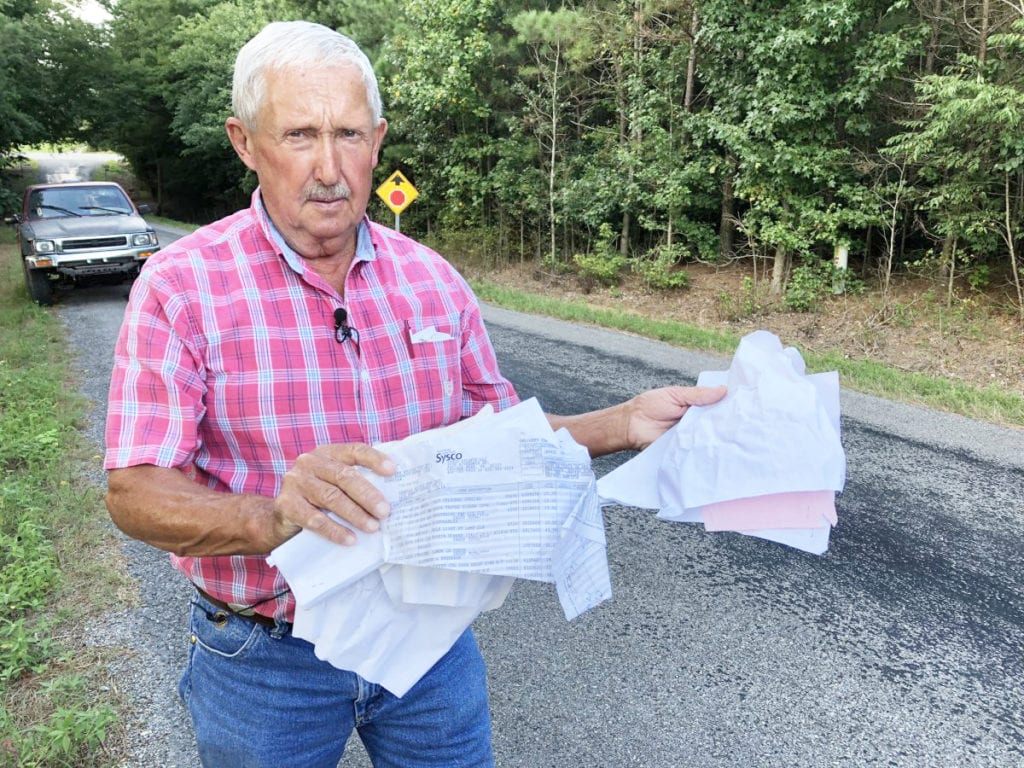 Tax Forms Dumped In Ditch