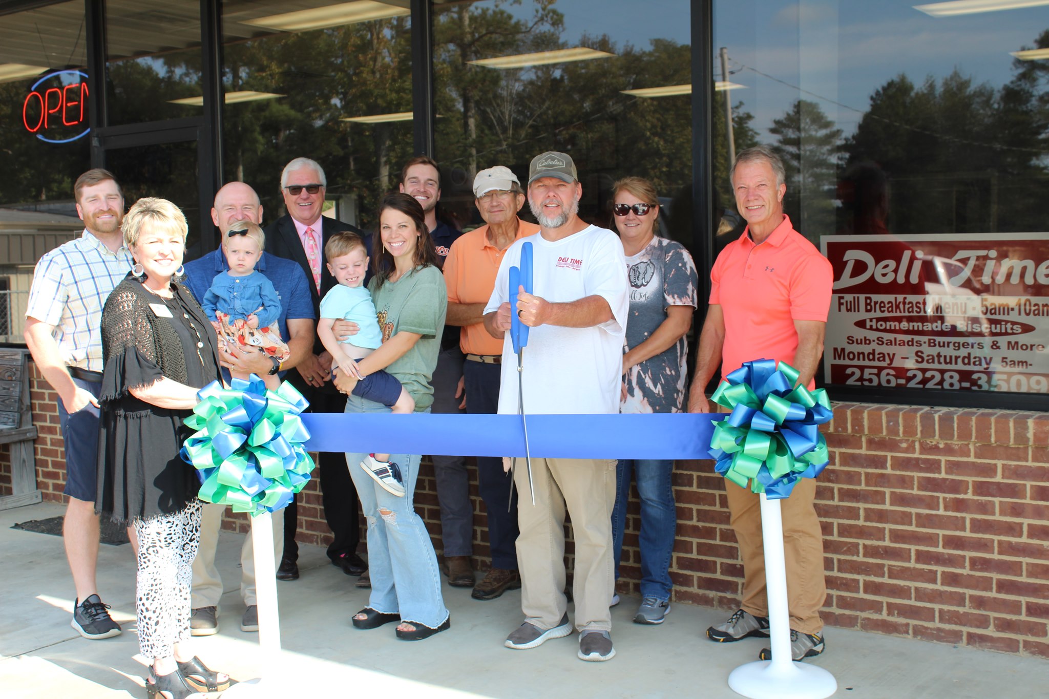 Deli Time Ribbon Cutting