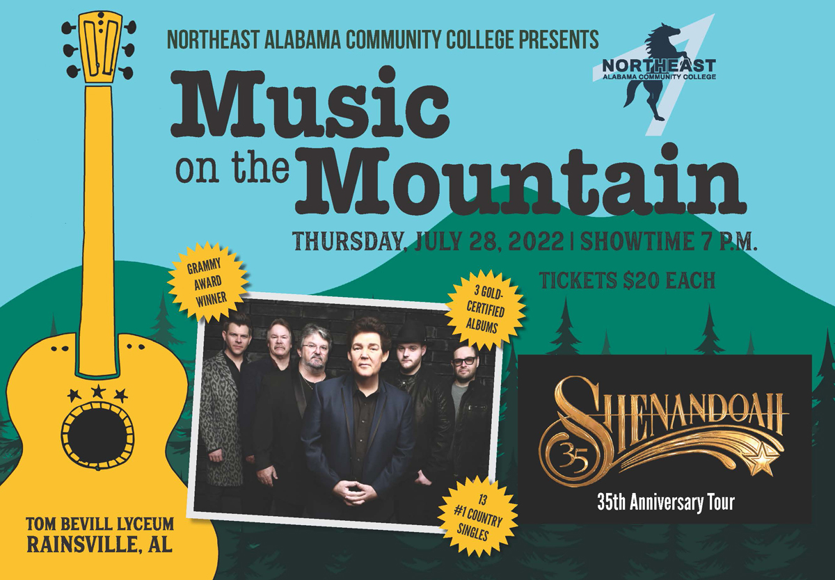 NACC To Host Shenandoah At Music On The Mountain