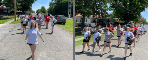 NORTH JACKSON MARCHING CHIEF BAND AT STEVENSON’S DEPOT DAYS PARADE