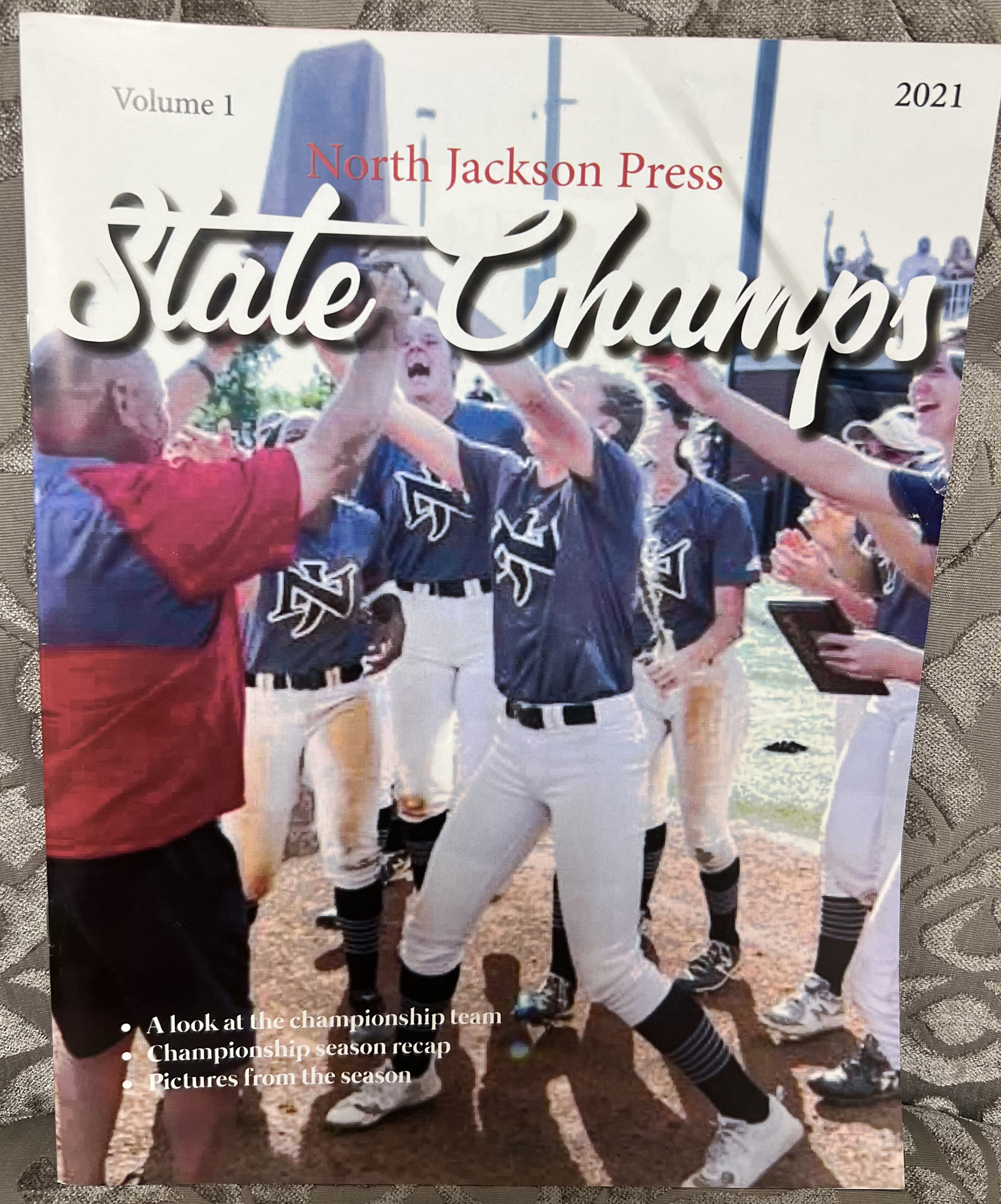 State Champs Magazine Wins First Place