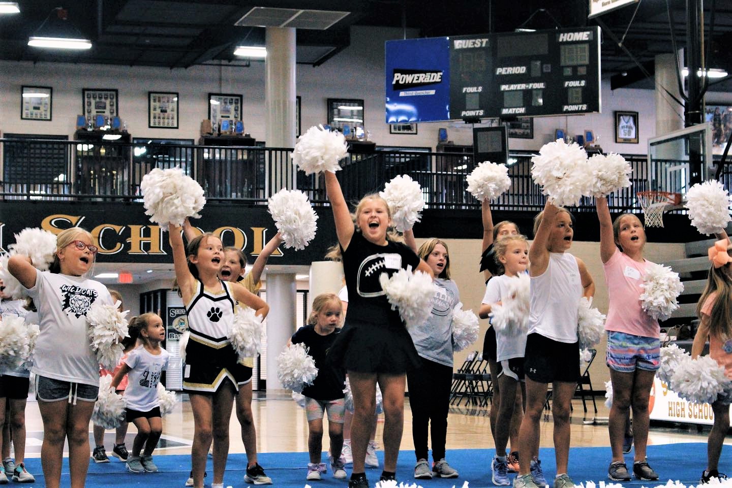 SCOTTSBORO CHEER HOSTS YOUTH CHEER CLINIC