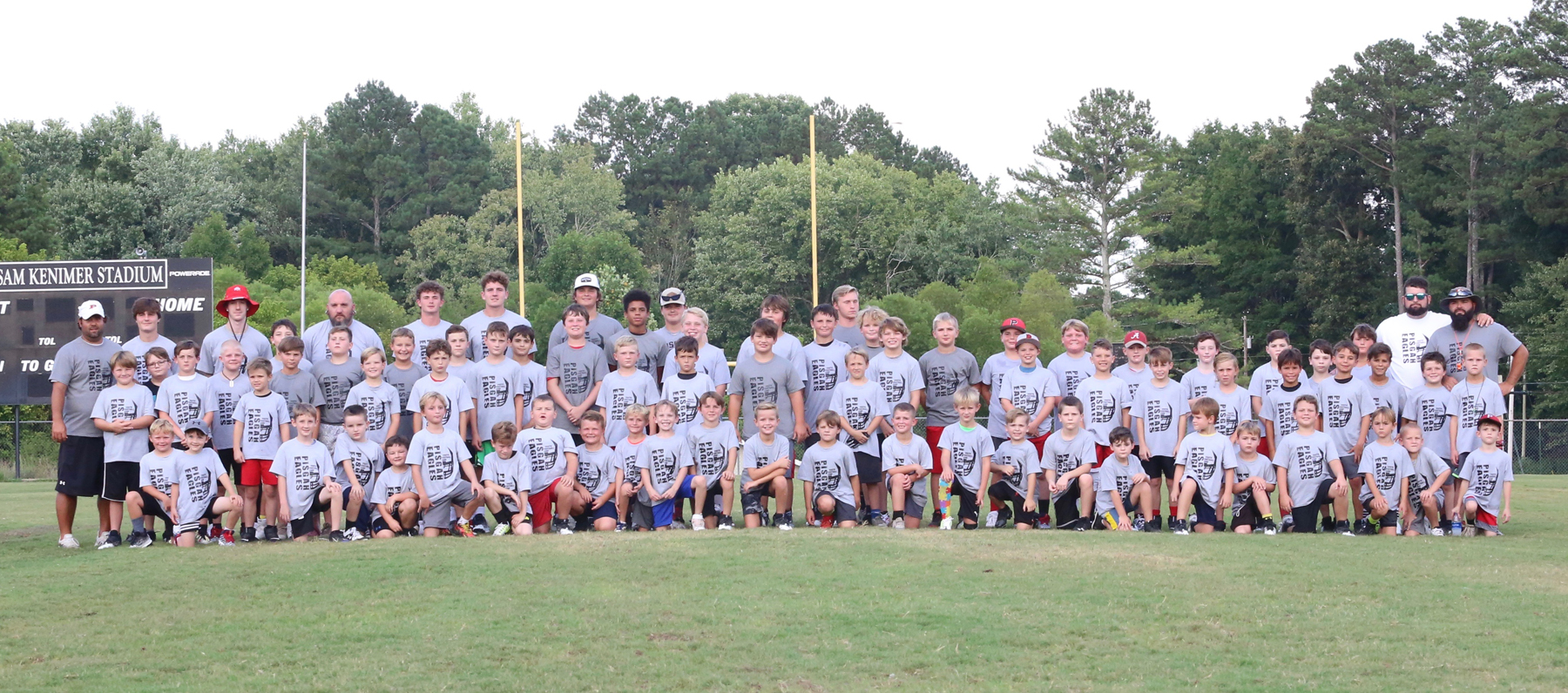 PISGAH HOLDS YOUTH FOOTBALL CAMP