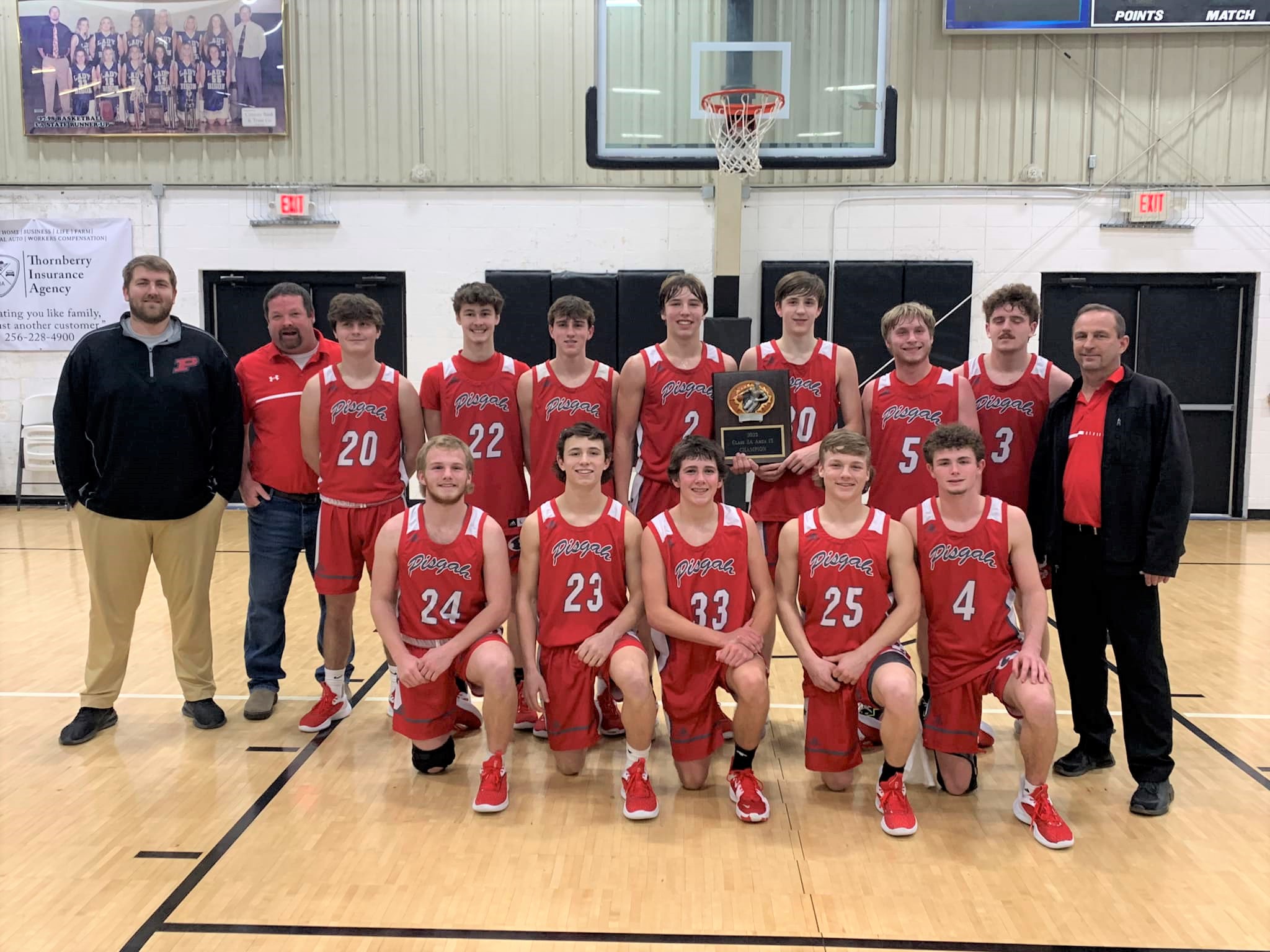 Pisgah Captures Area 15 Championship