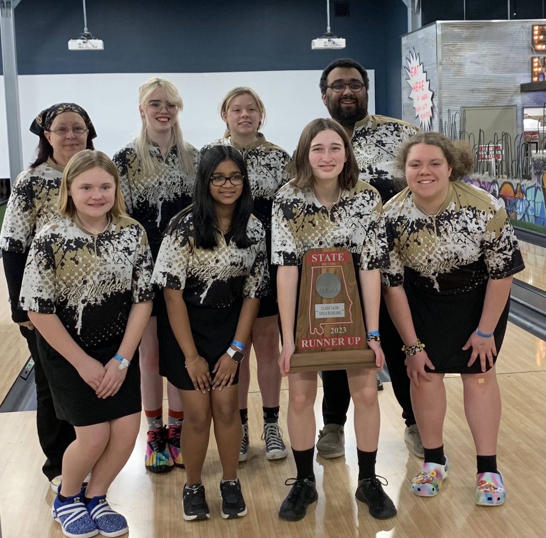 Lady Wildcat Bowlers State Runner-up