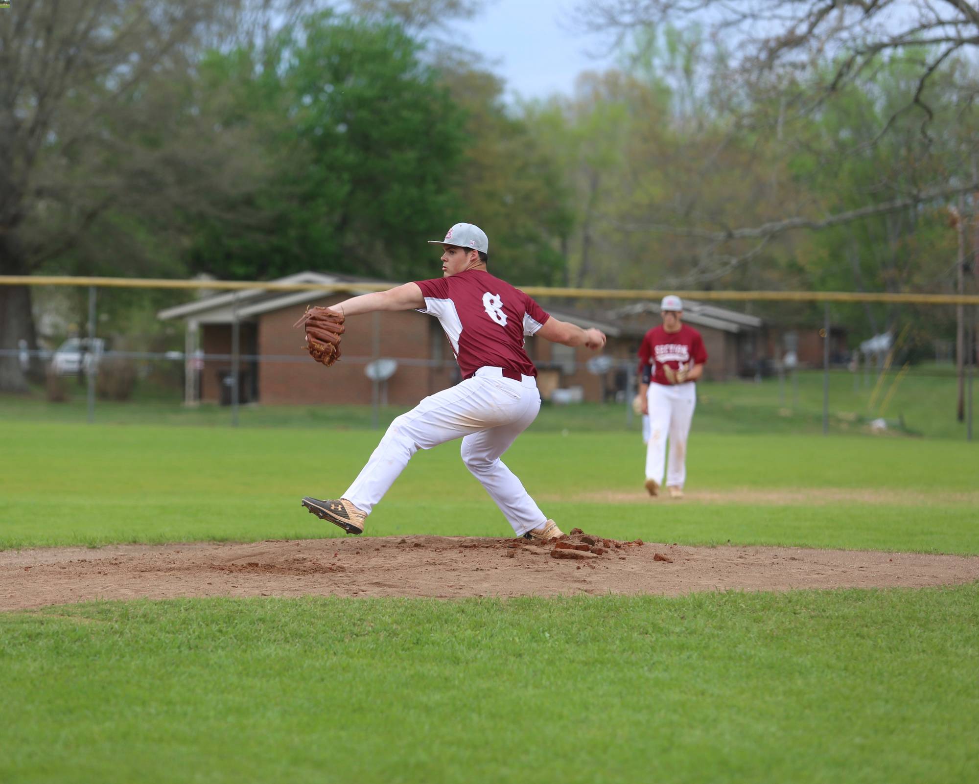 SECTION WINS DOUBLEHEADER