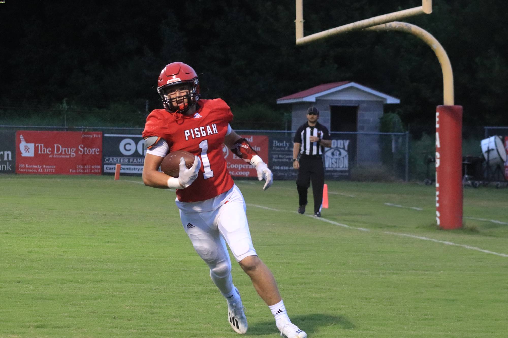 Pisgah Collects 50-7 Region Win Over Sand Rock