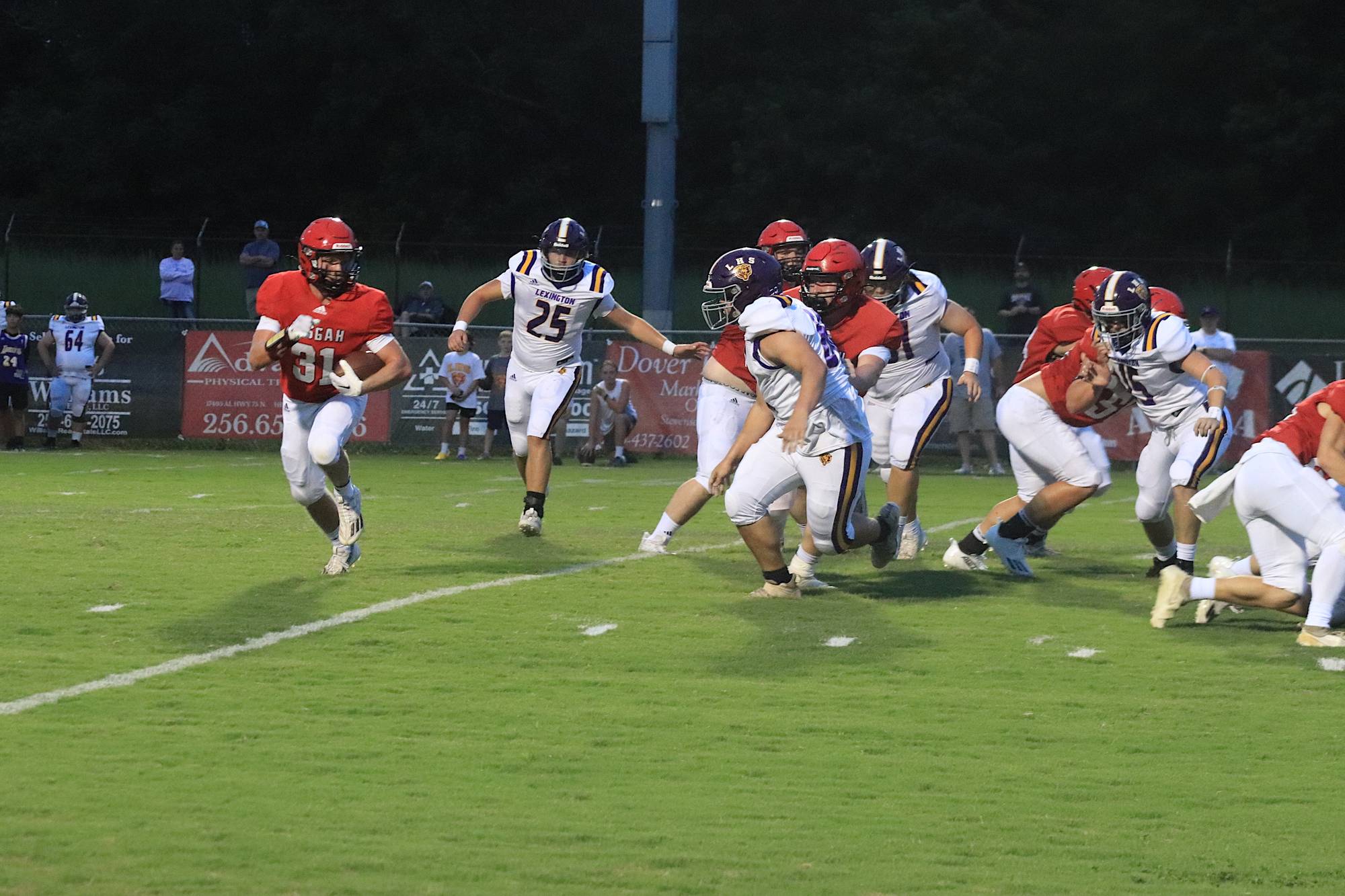 Pisgah Holds Off Lexington With Strong First-Half Performance For 42-27 Win